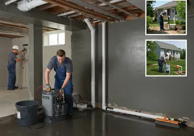 Basement Waterproofing and Flood Prevention process in Greensboro, AL